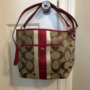Coach shoulder/cross body bag